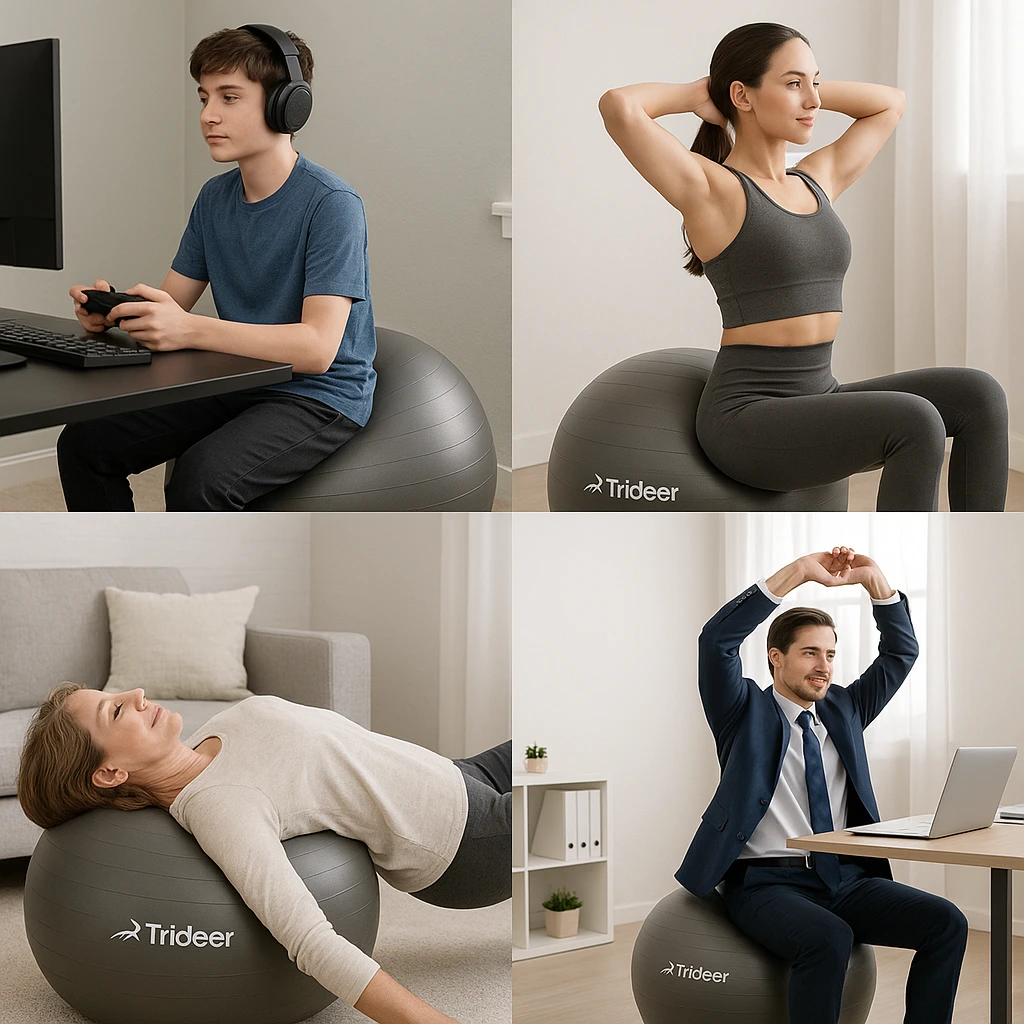 Trideer yoga ball